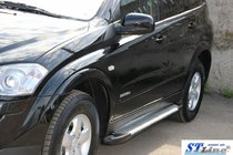 SsangYong Kyron 2005-2014 Side Steps King (2 pcs, Aluminum) photo 2