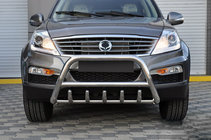 SsangYong Rexton I 2001-2017 Bull Bar WT003 (Stainless Steel) photo 1