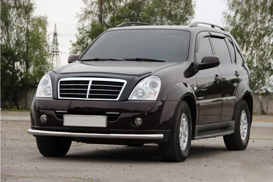 SsangYong Rexton I 2001-2017 Front Bar ST008 (Stainless Steel) Image