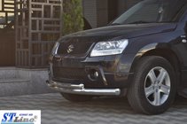 Suzuki Grand Vitara 2005-2017 Front Double Bar 60/42mm Stainless Steel photo 6