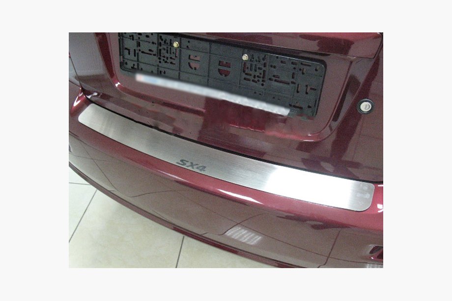Suzuki SX4 2006-2013 Rear bumper protector Nataniko (stainless steel) Image