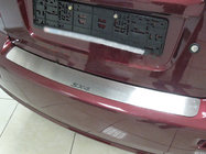 Suzuki SX4 2006-2013 Rear bumper protector Nataniko (stainless steel) photo 1