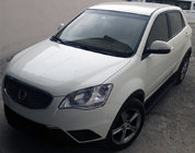 SsangYong Korando 2010-2019 Side Steps Allmond Black (2 pcs, Aluminum) photo 2