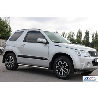Side Bars BB001 (2 pcs, stainless steel) Suzuki Grand Vitara 2005-2017 photo 4