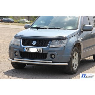 Front Double Bar 60/42mm Stainless Steel Suzuki Grand Vitara 2005-2017 photo 2