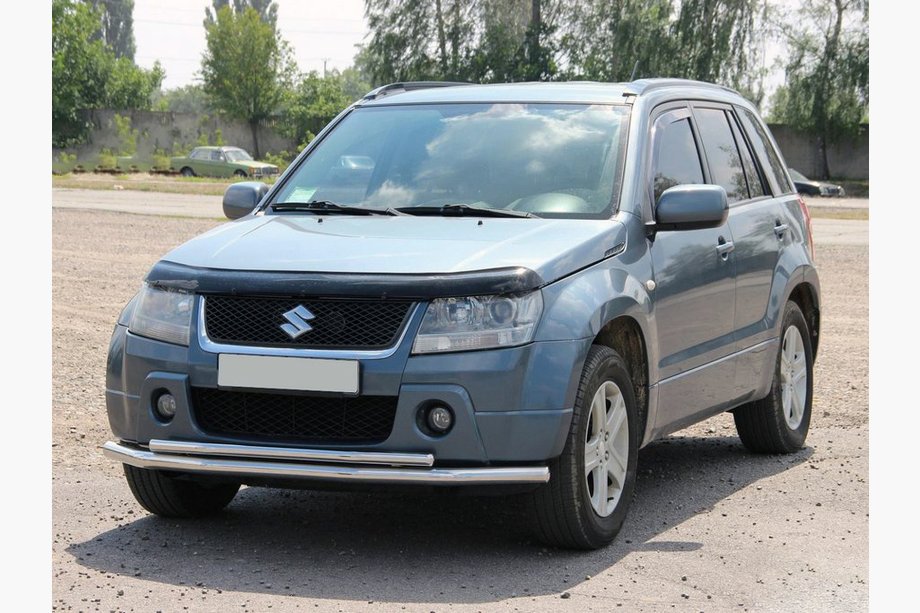 Suzuki Grand Vitara 2005-2017 Front Double Bar 60/42mm Stainless Steel Image