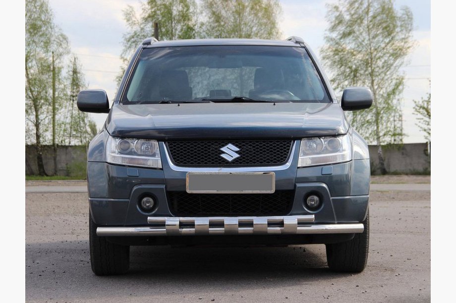 Suzuki Grand Vitara 2005-2017 Front Bar ST015 (Stainless Steel) Image