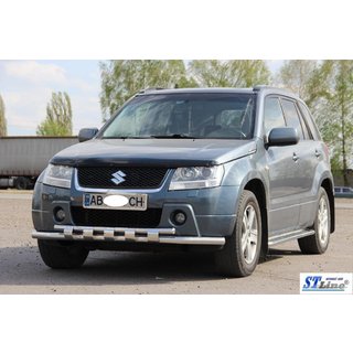 Front Bar ST015 (Stainless Steel) Suzuki Grand Vitara 2005-2017 photo 2