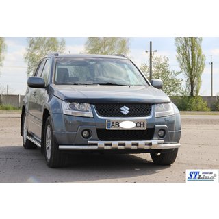 Front Bar ST015 (Stainless Steel) Suzuki Grand Vitara 2005-2017 photo 3