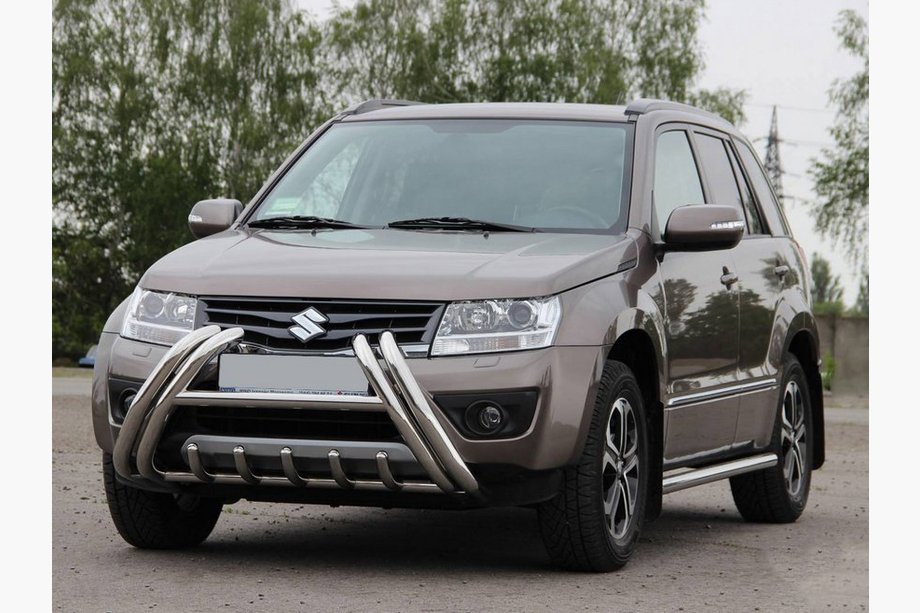 Suzuki Grand Vitara 2005-2017 Front bar polyurethane (high) Image