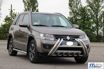 Suzuki Grand Vitara 2005-2017 Front bar polyurethane (high) photo 2