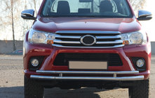 Toyota Hilux 2015- Front Bar ST018 (Stainless Steel) photo 6