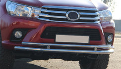 Toyota Hilux 2015- Front Bar ST018 (Stainless Steel) photo 7