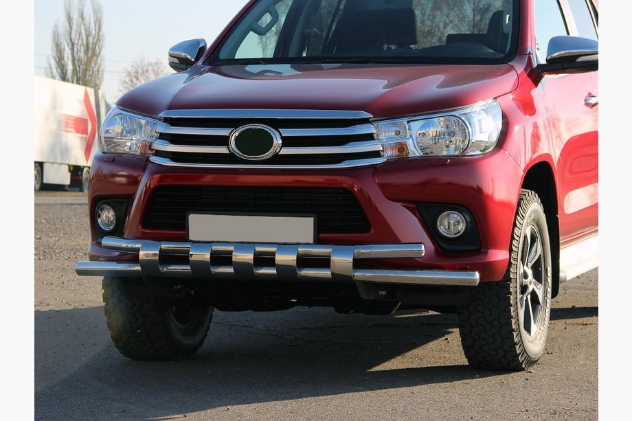 Toyota Hilux 2015- Front Bar ST015 (Stainless Steel) Image