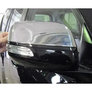 Mirror Covers 2012↗ (2 pcs, Stainless Steel) photo 3
