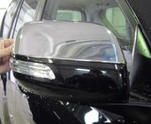 Toyota Land Cruiser Prado 150 2009-2023 Mirror Covers (2 pcs, Stainless Steel) Carmos - Turkish Steel photo 2