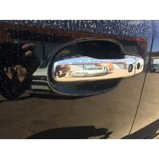 Chrome Door Handle Covers 2008-2015 (4 pcs, Stainless Steel) photo 4