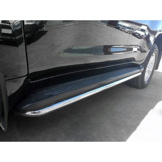Side Step Protection BB004 (2 pcs, stainless steel) Toyota Land Cruiser 200 2007-2021 photo 1