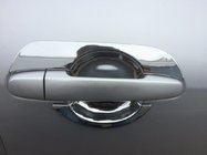 Mazda 3 2009-2013 Chrome door handle bowls with petals (4 pcs, plastic) photo 1