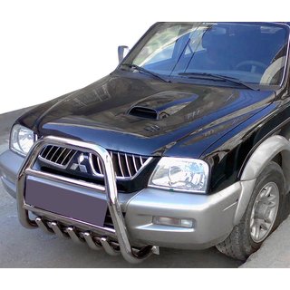 Bull Bar QT007 (Stainless Steel) Mitsubishi L200 1996-2006