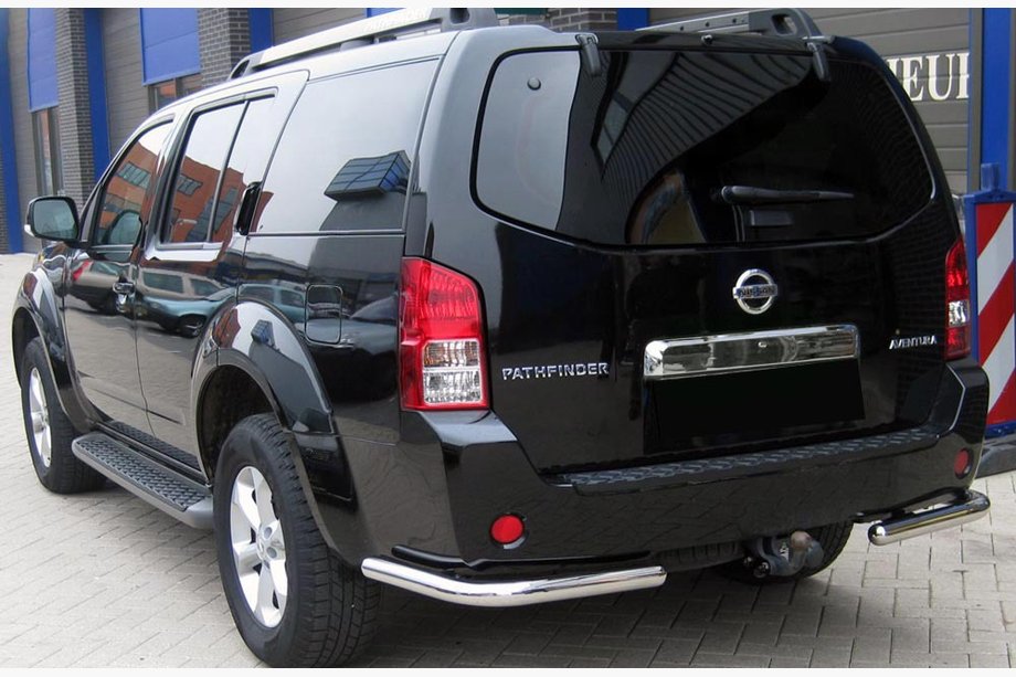 Nissan Pathfinder R51 2005-2014 Rear Bar AK003 (Stainless Steel) Image