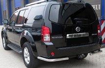 Nissan Pathfinder R51 2005-2014 Rear Bar AK003 (Stainless Steel) photo 1
