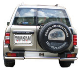 Nissan Patrol Y61 1997-2011 Rear Bar AK005-1 (Stainless Steel) photo 1