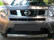 Nissan X-trail T31 2007-2014 Front Bar ST008-Oval (Stainless Steel) photo 1