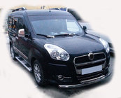 Opel Combo 2012-2018 Front Bull Bar ST014 (Stainless Steel) 60/60 mm photo 1