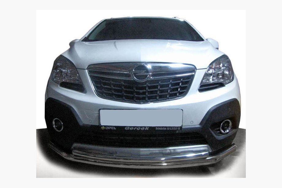 Opel Mokka 2012-2021 Front Bull Bar ST014 (Stainless Steel) Image
