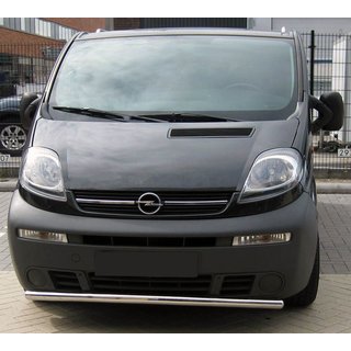 Front Bar ST008 (Stainless Steel) Opel Vivaro 2001–2015 photo 1