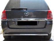 Opel Zafira B 2005–2011 Rear Guard AK002 (Stainless Steel) photo 1