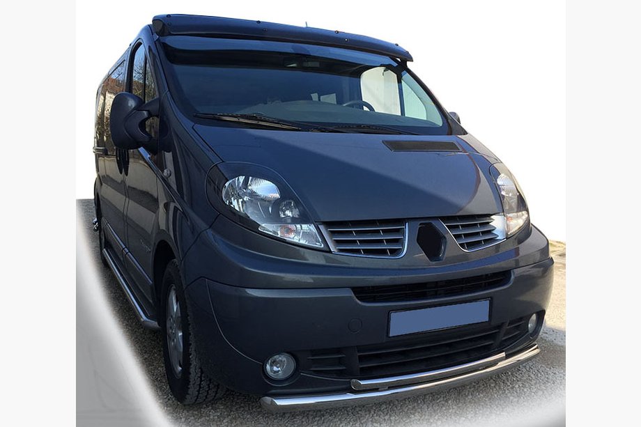 Renault Trafic 2001–2015 Front Bar ST014 (Stainless Steel) Image