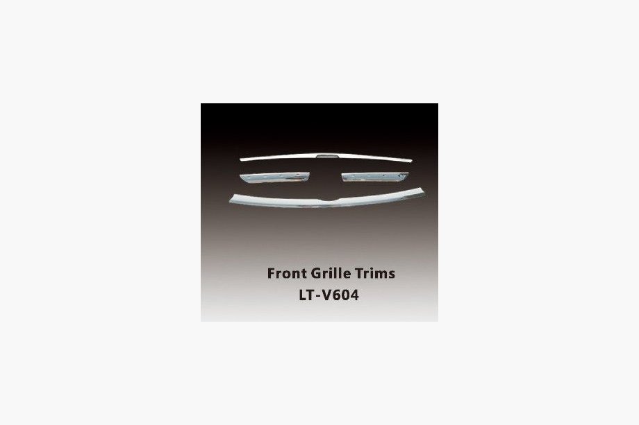 Toyota Rav 4 2006-2013 Chrome Grille Trim Strips 2010-2012 (4 pcs, plastic) Image
