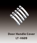 Toyota Rav 4 2006-2013 Chrome Door Handle Covers with Chip (5 pcs, plastic) photo 1