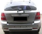 Kia Sorento I BL 2002-2009 Rear Bar AK002-Double (Stainless Steel) photo 1