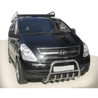 Bull Bar WT003-2 (Stainless Steel) Hyundai H300, H1, Starex 2008-2020 photo 1