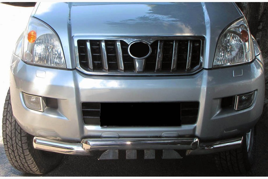 Toyota Land Cruiser Prado 120 2002-2009 Front Bar ST012 (Stainless Steel) Image