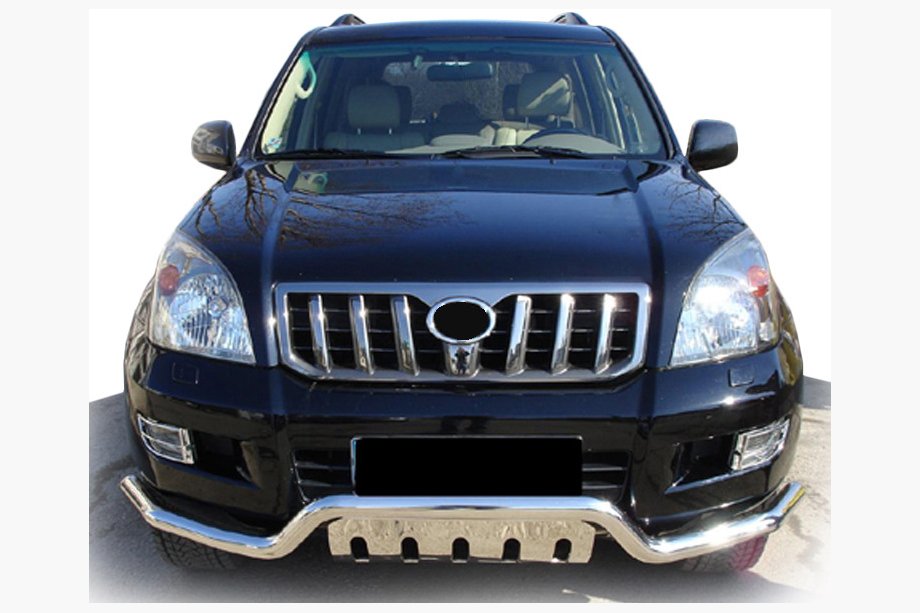 Toyota Land Cruiser Prado 120 2002-2009 Front Bar ST013 (Stainless Steel) Image