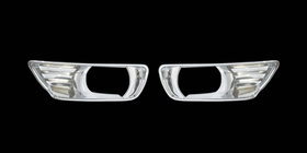 Toyota Camry 2006-2011 Chrome Fog Light Covers (2 pcs, plastic) photo 1