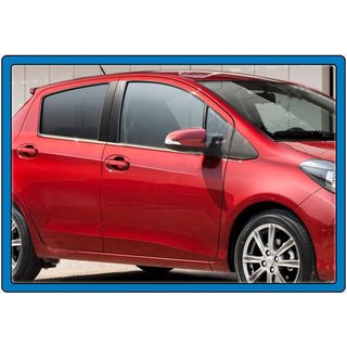 Window Trim Stainless Steel (4 pcs) Toyota Yaris 2010-2020 photo 3