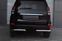 Toyota Land Cruiser Prado 120 2002-2009 Rear Corner Bars AK003 (2 pcs, stainless steel) photo 4