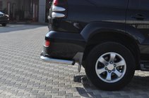 Toyota Land Cruiser Prado 120 2002-2009 Rear Corner Bars AK003 (2 pcs, stainless steel) photo 6