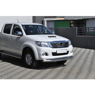Front Bar ST017 (Stainless Steel) Toyota Hilux 2006-2015 photo 4