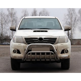 Front Bar WT002 (Stainless Steel) Toyota Hilux 2006-2015 photo 1