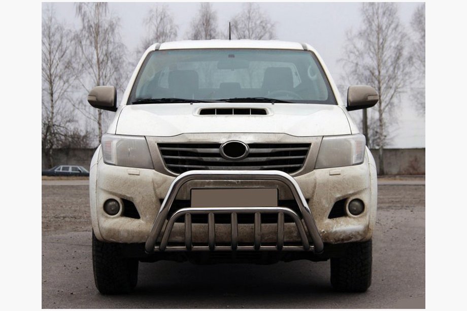 Toyota Hilux 2006-2015 Front Bar WT002 (Stainless Steel) Image