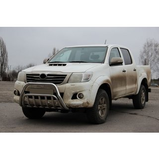 Front Bar WT002 (Stainless Steel) Toyota Hilux 2006-2015 photo 2