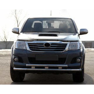 Front Bar ST014 (Stainless Steel) Toyota Hilux 2006-2015 photo 1