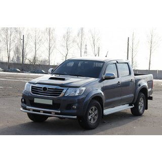 Front Bar ST014 (Stainless Steel) Toyota Hilux 2006-2015 photo 2