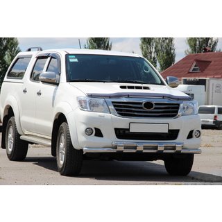 Front Bar ST015 (Stainless Steel) Toyota Hilux 2006-2015 photo 3